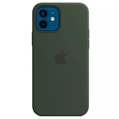Чехол накладка HC Magsafe iPhone 12 Mini Зеленая (Cyprus Green)