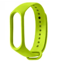 Ремешок Силикон Mi Band 5/6/7 Зеленый Ремешок Силикон Mi Band 5/6/7 Зеленый