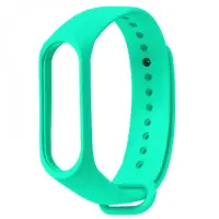 Ремешок Силикон Mi Band 5/6/7 Мятный Ремешок Силикон Mi Band 5/6/7 Мятный