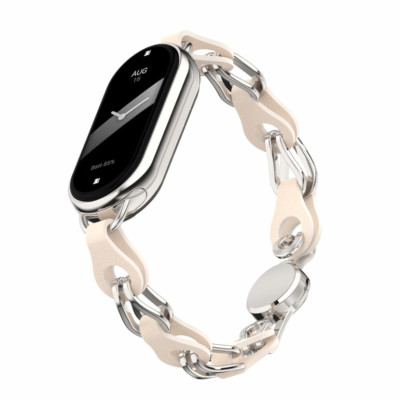 Ремінець Chain Wristband Mi Band 8/9 Бежевий