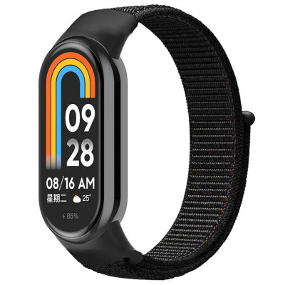 Ремешок Нейлон Mi Band 8/9 Черный