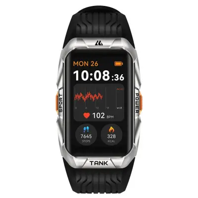 Смарт годинник KOSPET TANK X2 ULTRA Silver, Срібний
