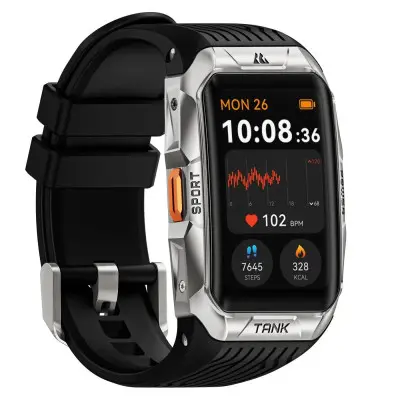 Смарт годинник KOSPET TANK X2 ULTRA Silver, Срібний