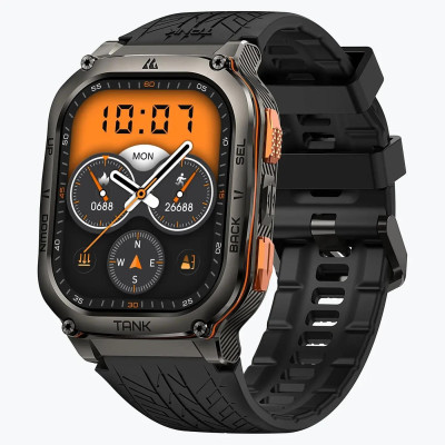 Смарт часы KOSPET TANK M3 ULTRA Black, Чёрный