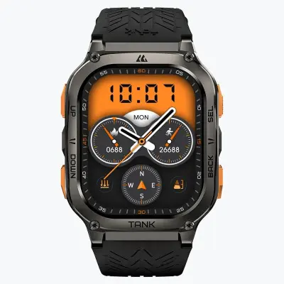 Смарт годинник KOSPET TANK M3 ULTRA Black, Чорний