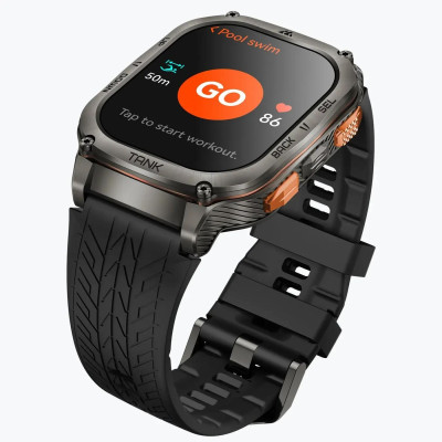 Смарт часы KOSPET TANK M3 ULTRA Black, Чёрный