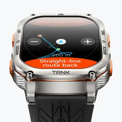 Смарт годинник KOSPET TANK M3 ULTRA Silver , Срібний