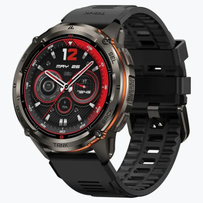 Смарт часы KOSPET TANK T3 ULTRA 2 Black, Чёрный