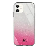 Чохол накладка Swarovski iPhone 11 Малинова (M)