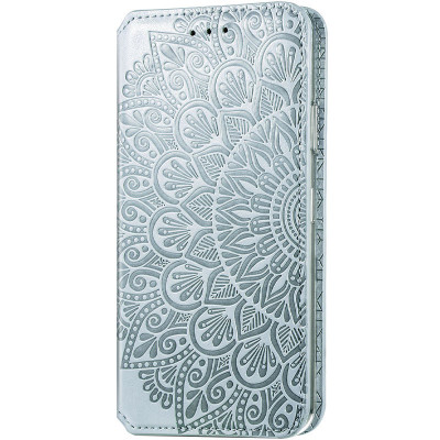 Чехол-книжка Getman Mandala Huawei P Smart 2021 Серая