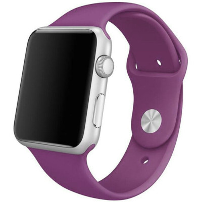 Ремешок Apple Watch 38мм Силикон Фиолетовый