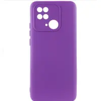 Чехол накладка Lakshmi Full Xiaomi Redmi 10C/Poco C40 Фиолетовая