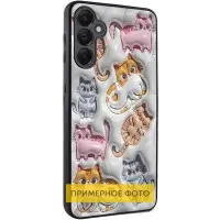 Чехол Накладка Prisma Fluffie Xiaomi Redmi 13 4G/ Poco M6 4G Котята