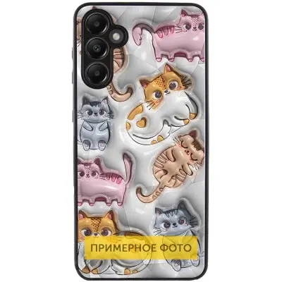 Чехол Накладка Prisma Fluffie Xiaomi Redmi 13 4G/ Poco M6 4G Котята