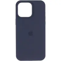 Чохол Накладка HC MagSafe Logo (AA) iPhone 13 Темно-синя