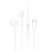 Проводные наушники вкладыши-гарнитура M95 Delight Type-C Белые Проводные наушники вкладыши-гарнитура M95 Delight Type-C Белые