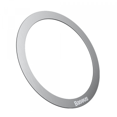Пластина-кольцо для MagSafe Baseus (2шт) Серебро