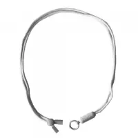 Шнурок (вузький) для смартфона Білий