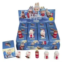 Іграшка-брелок Labubu monsters Pop Mart Small  model Coca-Cola Colab (MIX)