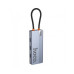 USB хаб Hoco HB50 5 in1 (HDTV+PD+USB 3.0*3)  Сірий