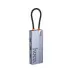 USB хаб Hoco HB50 5 in1 (HDTV+PD+USB 3.0*3) Grey, Серый