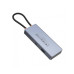 USB хаб Hoco HB50 5 in1 (HDTV+PD+USB 3.0*3)  Сірий