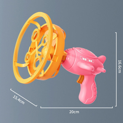 Пистолет с мильними Bubble Gun H035 з пропейлером 2 в 1 + 250мл