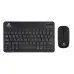 Клавіатура + миша бездротова Jeqang JB-350 Чорна
