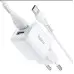 Сетевое зарядное устройство Hoco N8 Briar Type-C White, Белый Сетевое зарядное устройство Hoco N8 Briar Type-C White, Белый