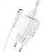 Мережевий зарядний пристрій Hoco N8 Briar Type-C White, Білий