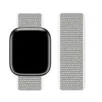 Ремешок Apple Watch 42-49мм Hoco WA02 Nylon Белый (Seashell)
