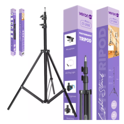 Штатив, трипод Veron ST2100 2,1м Чорний