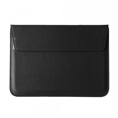 Чохол-конверт-подставка Leather для MacBook 11" Чорний