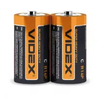 Батарейка Videx R14 щелочная