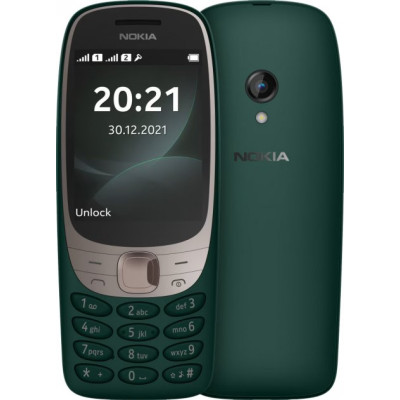 Телефон Nokia 6310 Dual Sim Green, зеленый