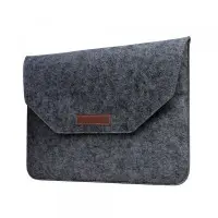 Чохол-конверт Falt Bag для MacBook 11"/12"/13" Темно-сірий Чохол-конверт Falt Bag для MacBook 11"/12"/13" Темно-сірий