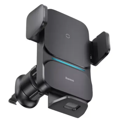 Автотримач Baseus Wisdom Auto Aligment 15W з БЗП Black, Чорний