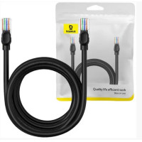 Кабель Патч-корд Baseus Gigabit 1м Чорний