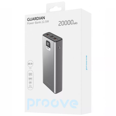 УМБ Proove Guardian 20000mAh 22.5W Серый