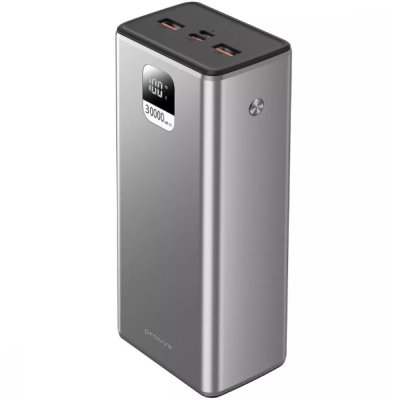 Універсальна мобільна батарея Повербанк Proove Guardian 30000mAh 22.5W Сірий