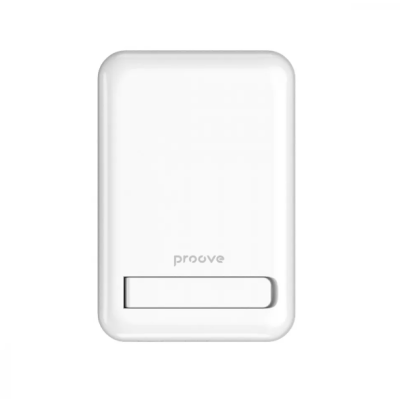 Универсальная мобильная батарея Повербанк Proove Booster MagSafe 10000 mAh 20W Белый