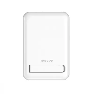 Универсальная мобильная батарея Повербанк Proove Booster MagSafe 10000 mAh 20W Белый Универсальная мобильная батарея Повербанк Proove Booster MagSafe 10000 mAh 20W Белый