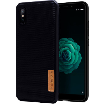Чохол накладка Spigen Grid Samsung A307/A505 (A30s/A50) Чорна