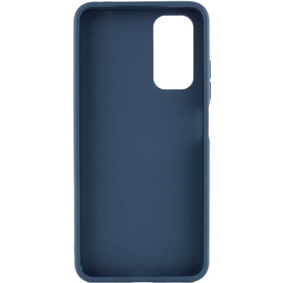 Чехол накладка Bonbon Metal Samsung A525 (A52) Синяя / Cosmos Blue