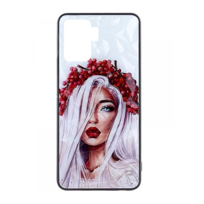 Чехол накладка Prisma Ladies OPPO Reno 5 Lite Украинка