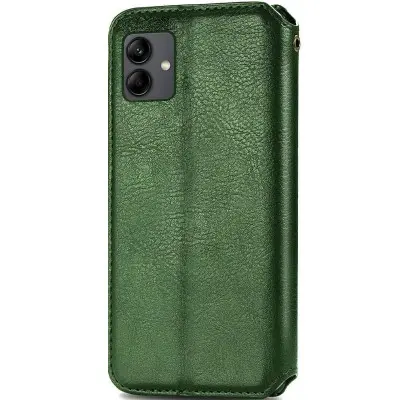 Чехол-книжка Getman Cubic Samsung A045 (A04) Зеленая Чехол-книжка Getman Cubic Samsung A045 (A04) Зеленая