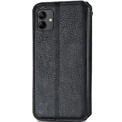 Чехол-книжка Getman Cubic Samsung A045 (A04) Черная