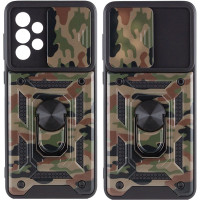 Чохол накладка Serge Ring Camshield Camo Samsung A536 (A53) Коричнева