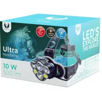 Ліхтар на голову Forever Light Ultra T6 2*10W+XP-E 2*3W 500lm 2*18650 1200mAh Ліхтар на голову Forever Light Ultra T6 2*10W+XP-E 2*3W 500lm 2*18650 1200mAh