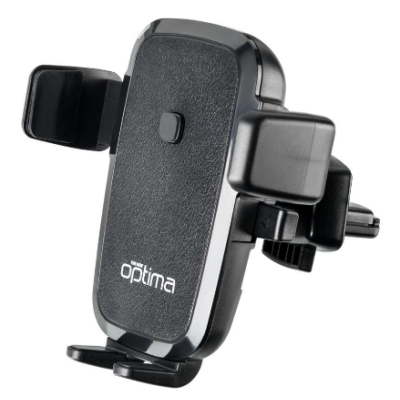 Автотримач Optima OP-CH10 Wireless Black, Чорний